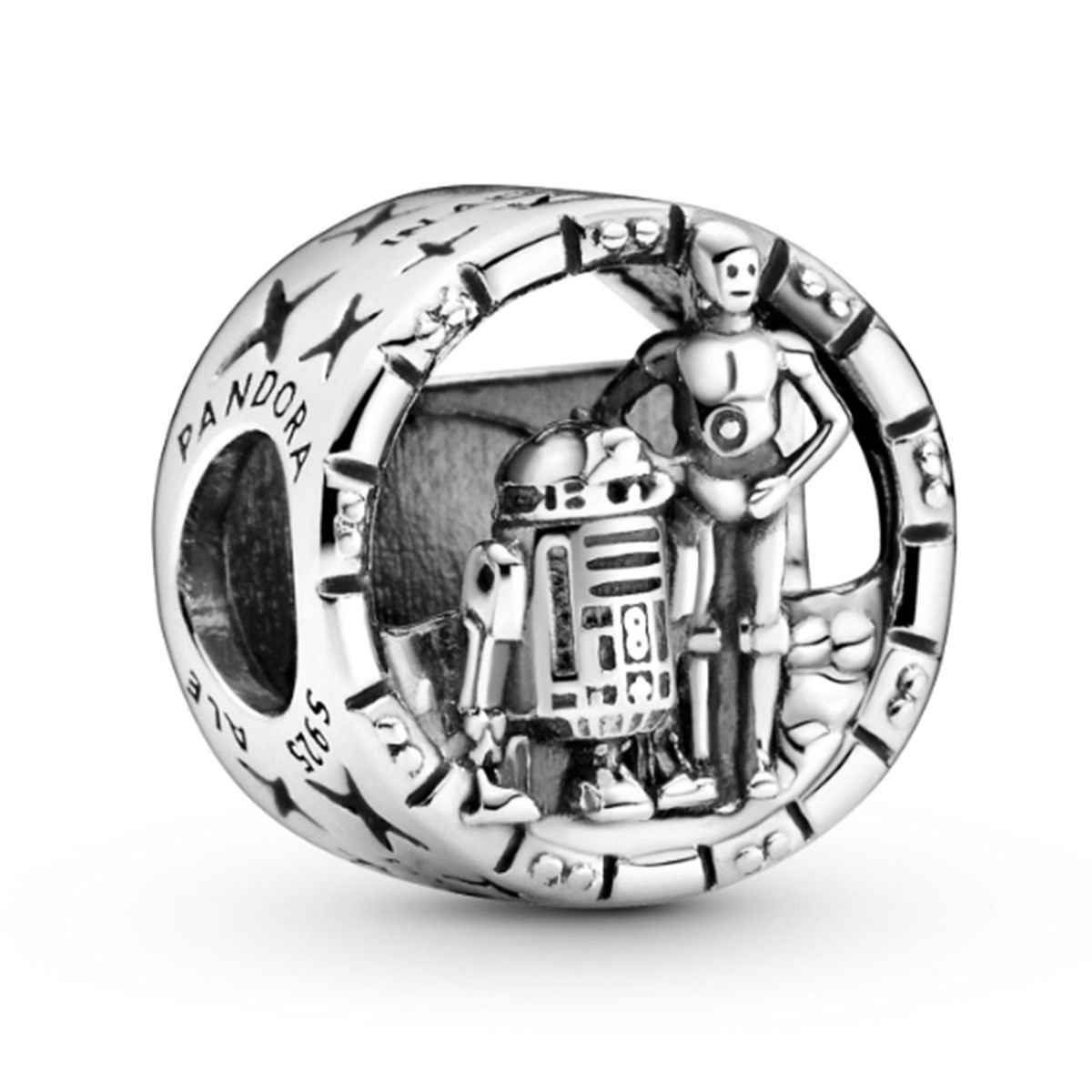 PANDORA - Charm Pandora Filigrana C-3PO¿ y R2-D2¿ Star Wars¿ Plata Esterlina