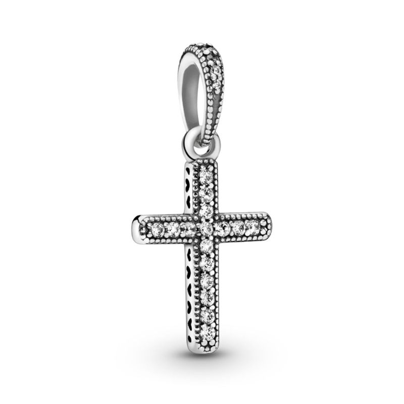 PANDORA - Colgante Pandora Cruz Plata Esterlina
