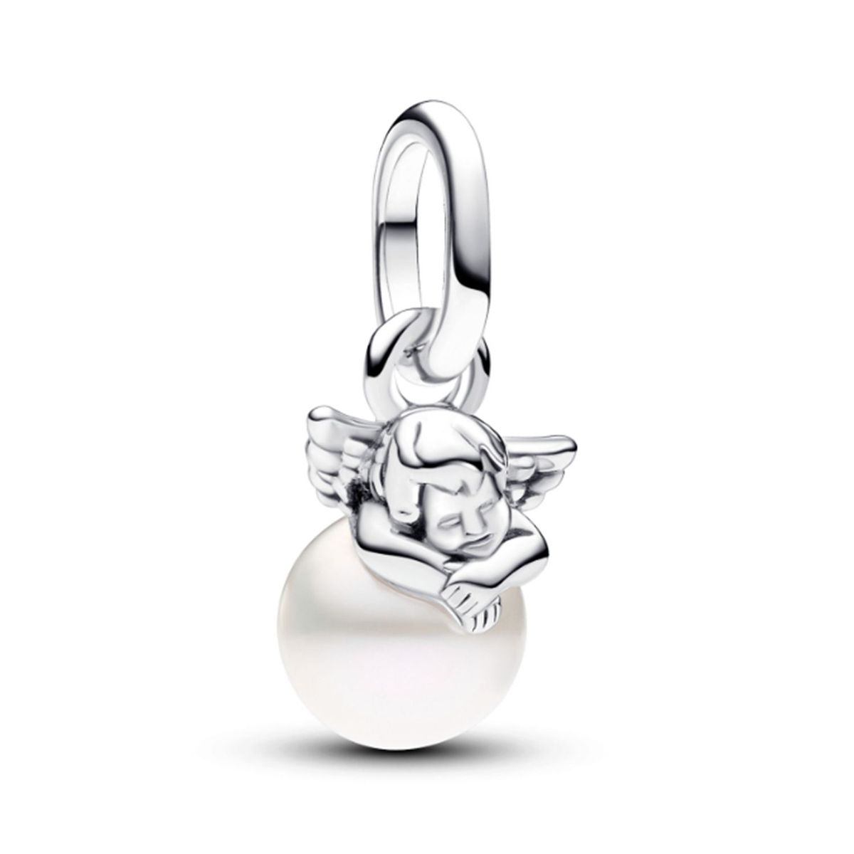PANDORA - Charm Pandora ME Mini Colgante Cupido Plata Esterlina