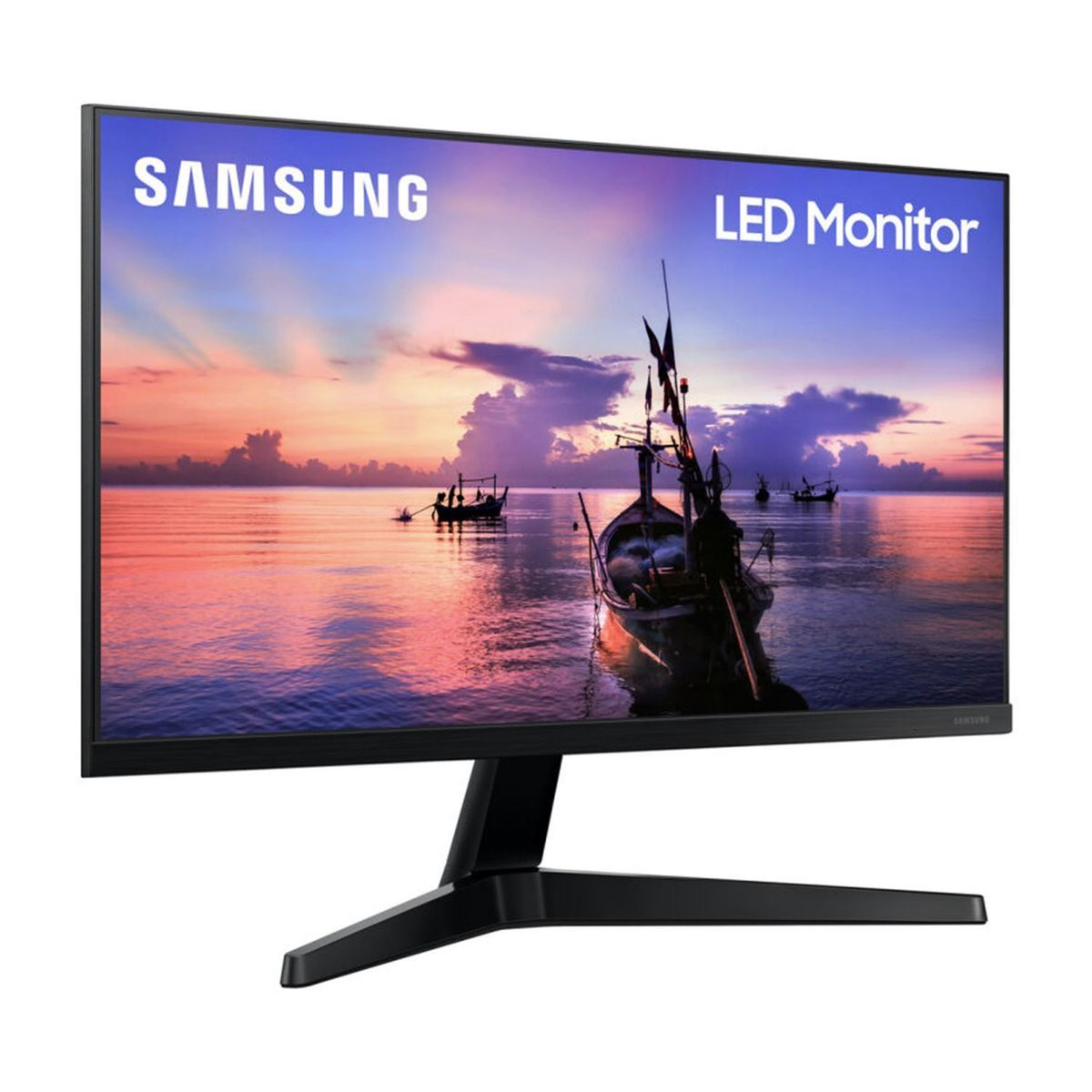 SAMSUNG - Monitor Samsung 24 Pulgadas | Plano | T350F | Tasa de Refresco 75HZ