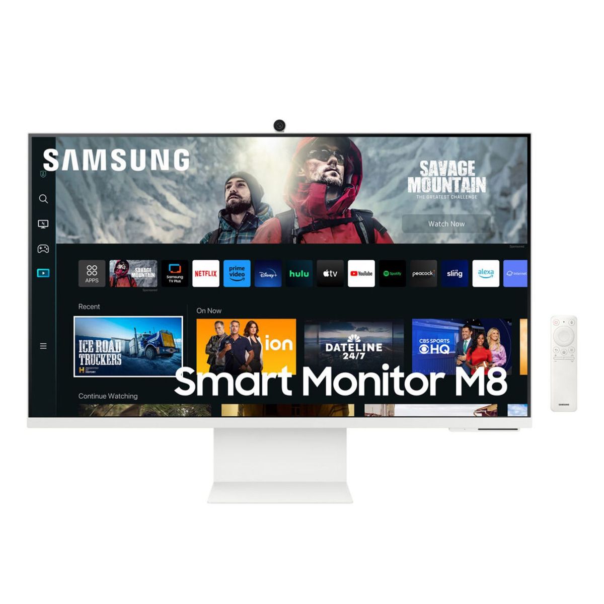 SAMSUNG - Monitor Inteligente Samsung  32 Pulgadas |M8 Blanco |Tasa de Refresco 60HZ