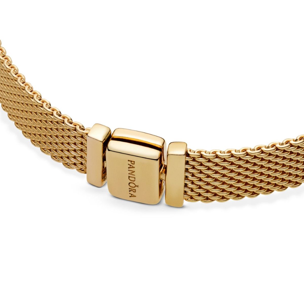PANDORA - Brazalete Pandora Reflexions Malla Recubrimiento en Oro