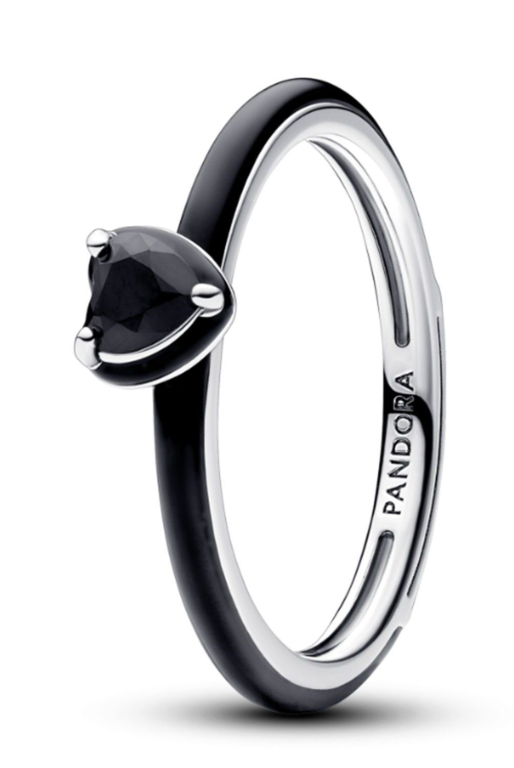 PANDORA - Anillo Pandora Me Chakra Negro Plata Esterlina 