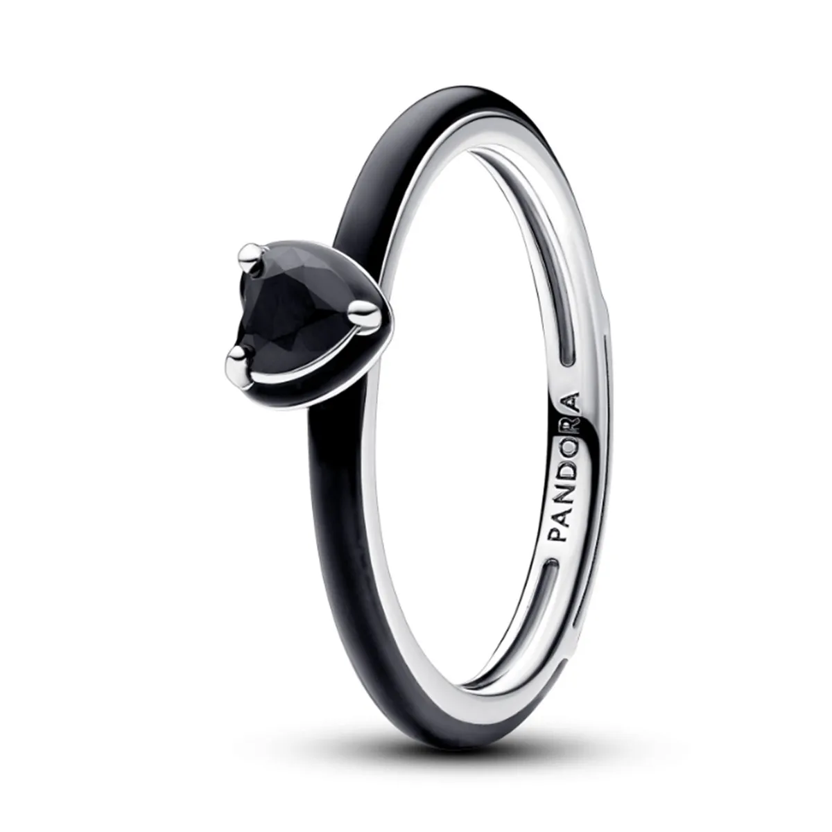 PANDORA - Anillo Pandora Me Chakra Negro Plata Esterlina 