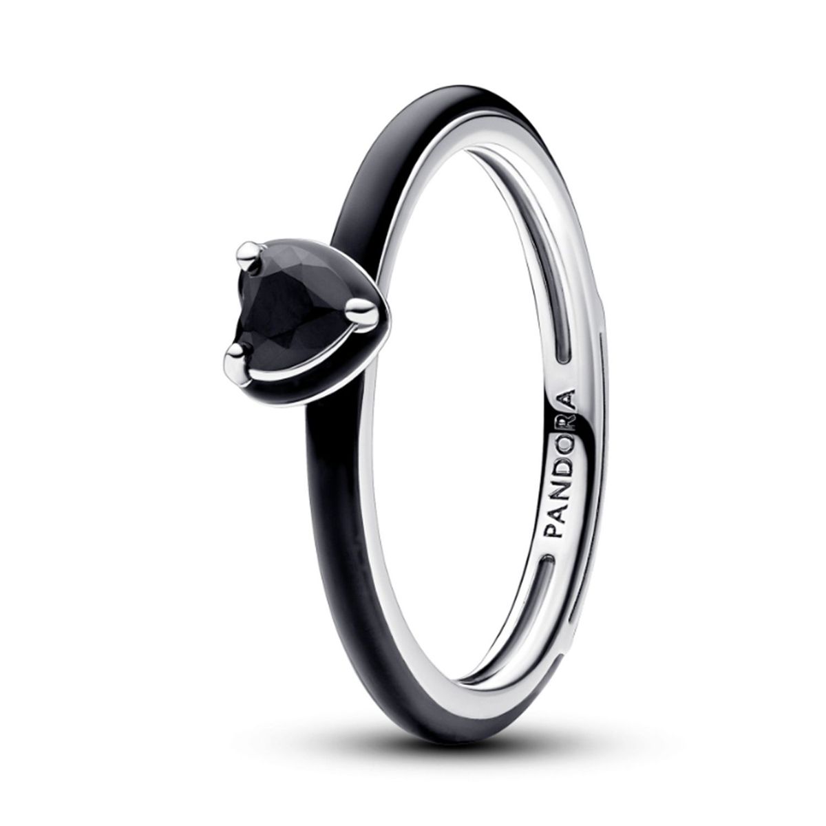 PANDORA - Anillo Pandora Me Chakra Negro Plata Esterlina 