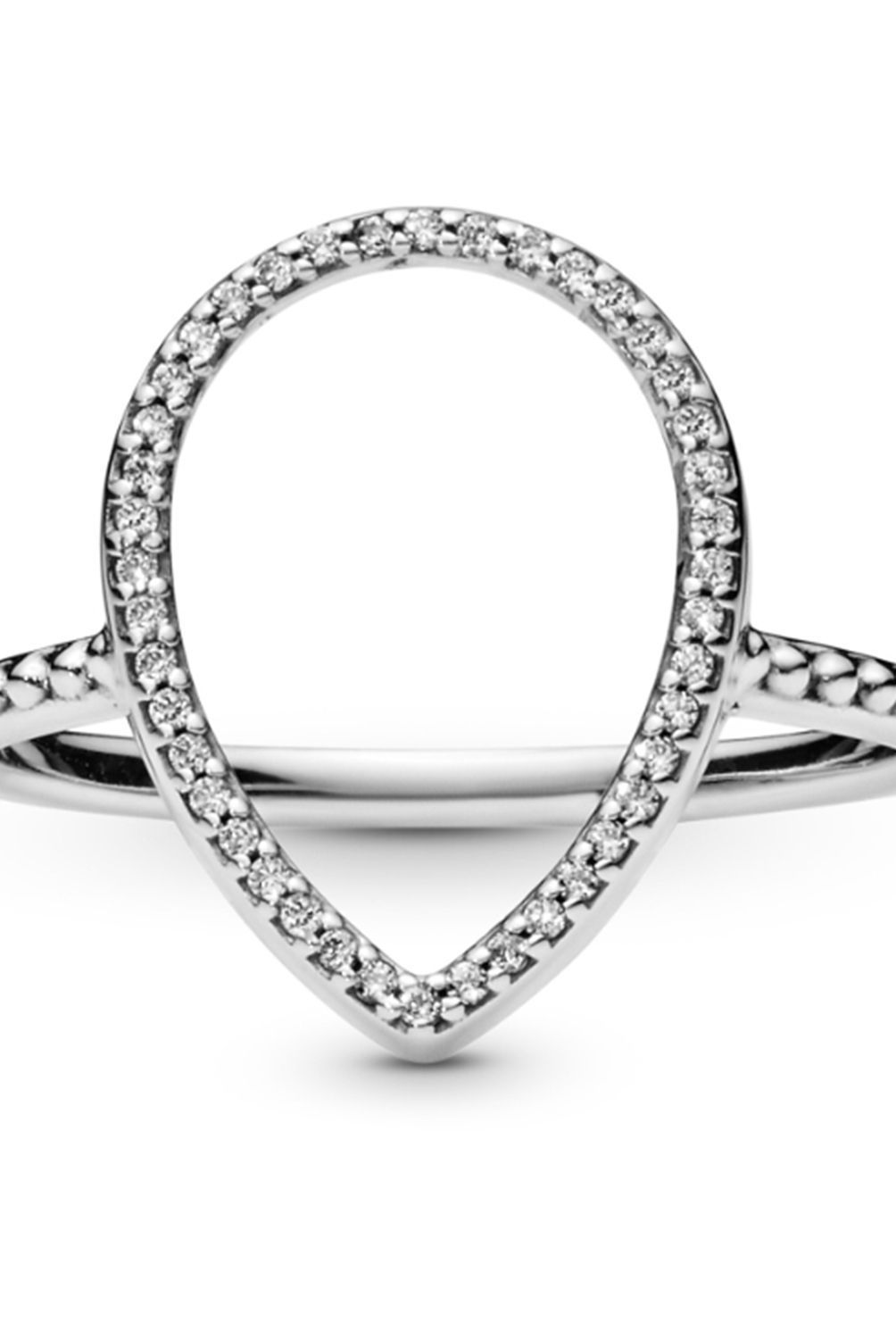 PANDORA - Anillo Pandora Banda de Corazones en Plata Esterlina 