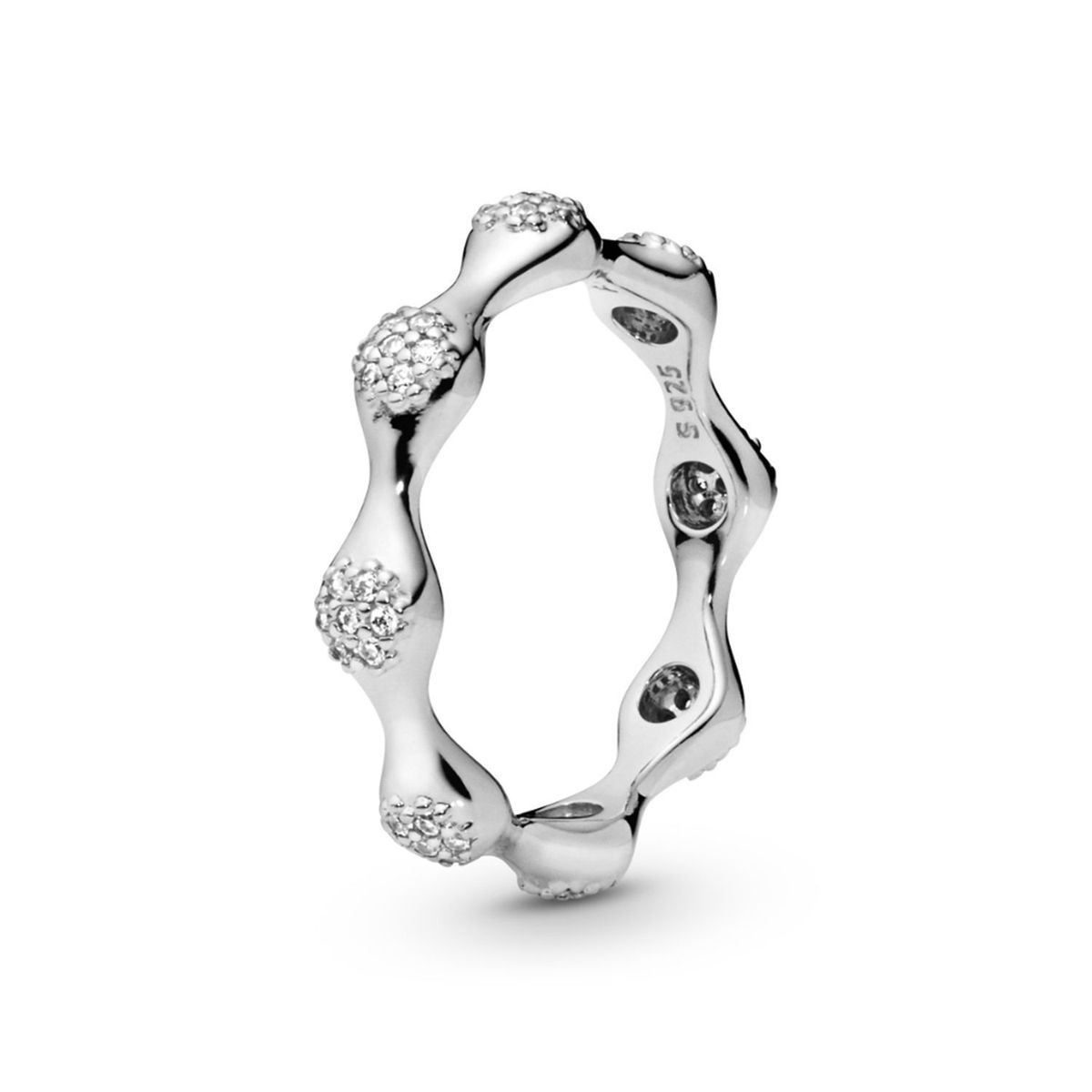 PANDORA - Anillo Pandora Semillas de Amor Plata Esterlina 