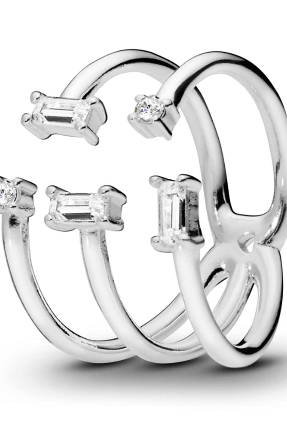 PANDORA - Anillo Pandora Fragmentos de Brillo en Plata Esterlina 