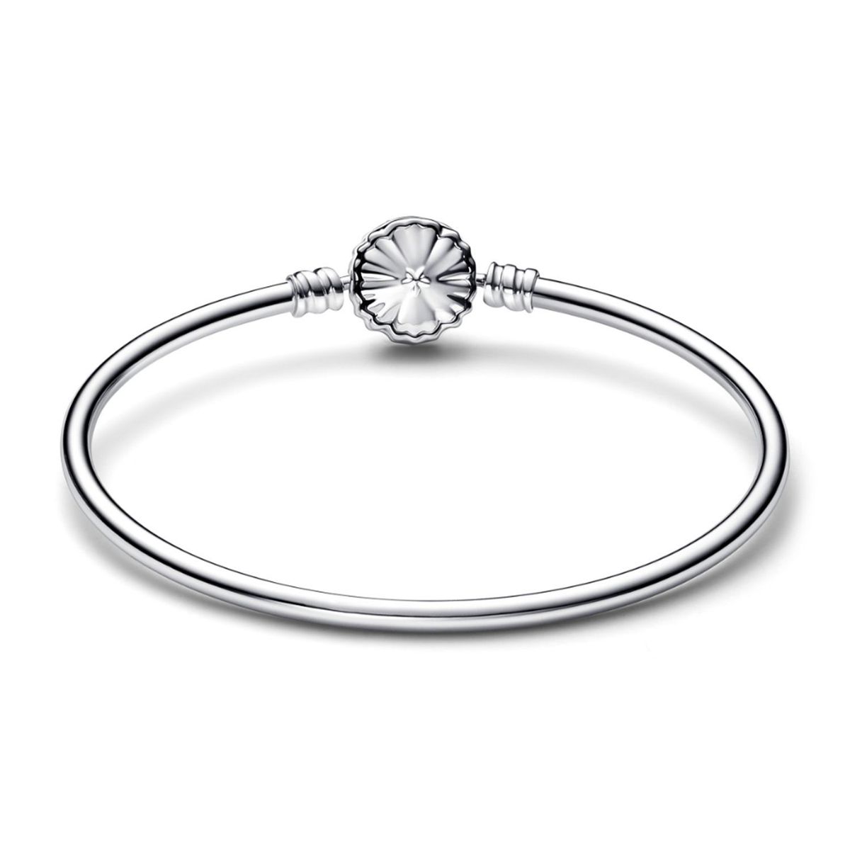 PANDORA - Brazalete Pandora Moments con Cierre Copo de Nieve Brillante Plata Esterlina