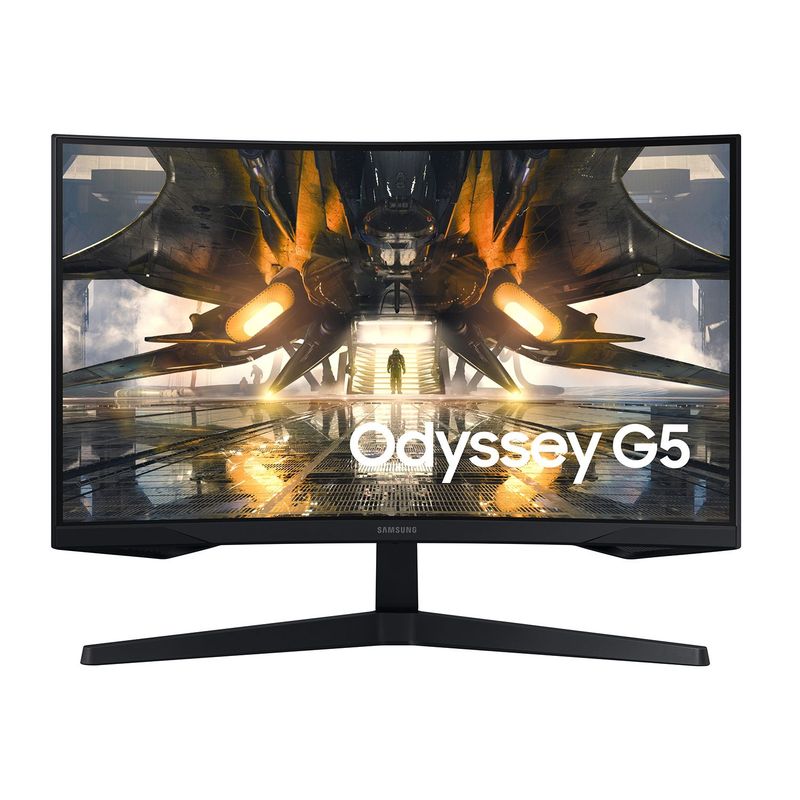 SAMSUNG - Monitor Samsung 27 Pulgadas | Pantalla Curva 2K | 165 Hz | AG552