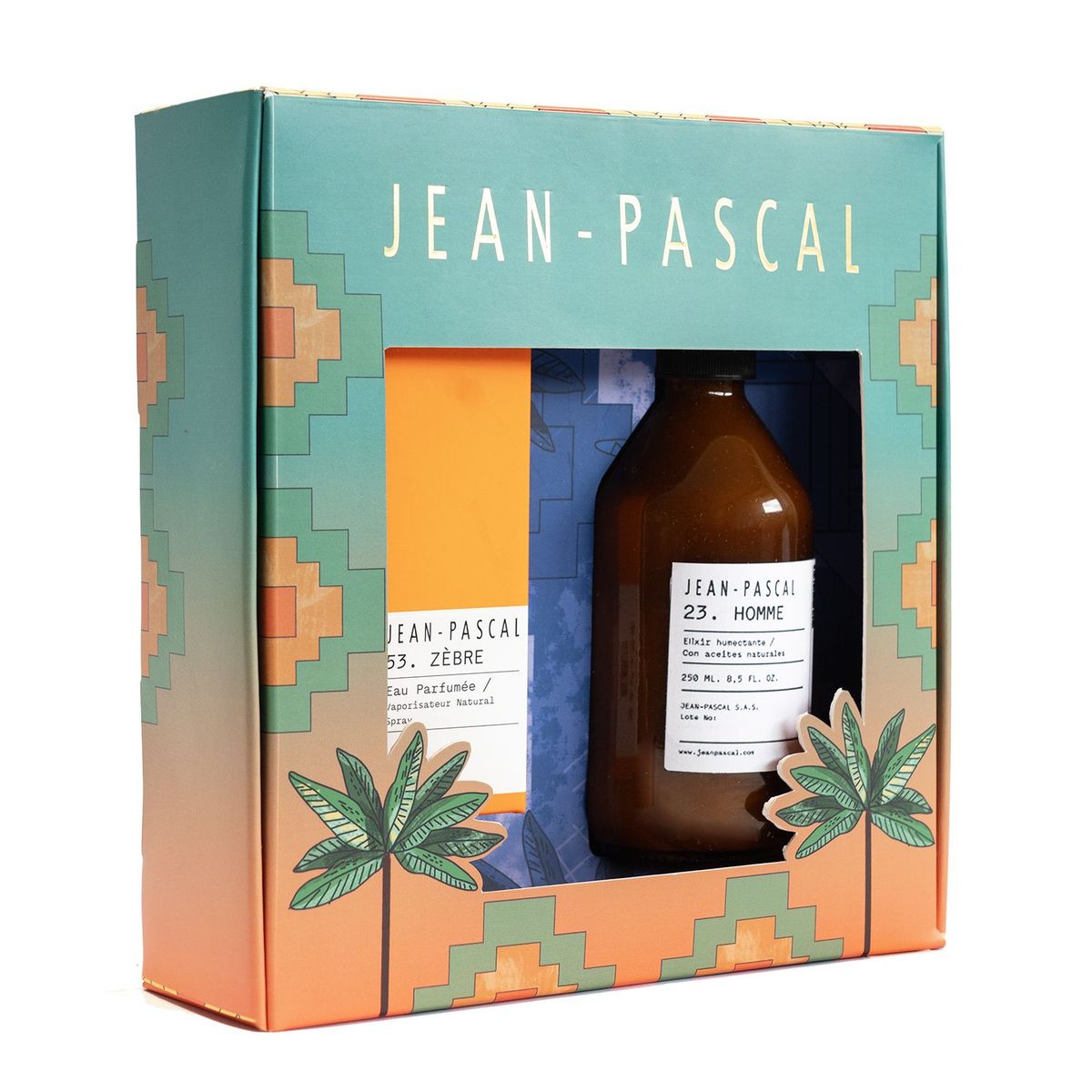 JEAN PASCAL - Set de Perfume Unisex Jean Pascal Incluye: Eau de parfum 53 Zebre 100 ml + Locion Corporal Humectante Jean Pascal 250ml 