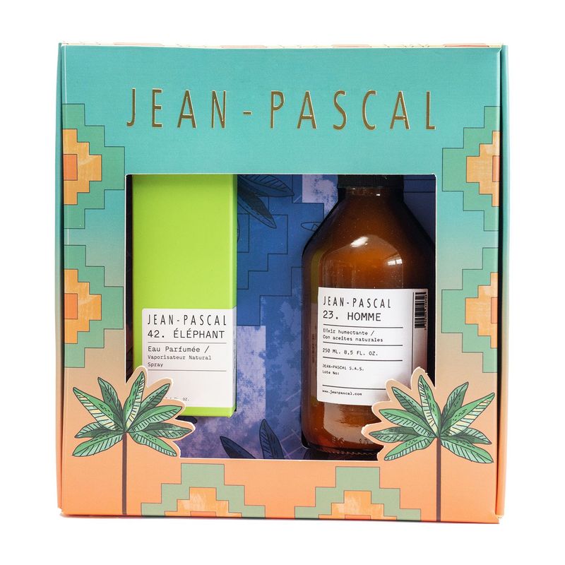 JEAN PASCAL - Set de Perfume Unisex Jean Pascal  Incluye: Eau Parfumées 42 Elephant 100 Ml + Locion Corporal Humectante Jean Pascal 250Ml