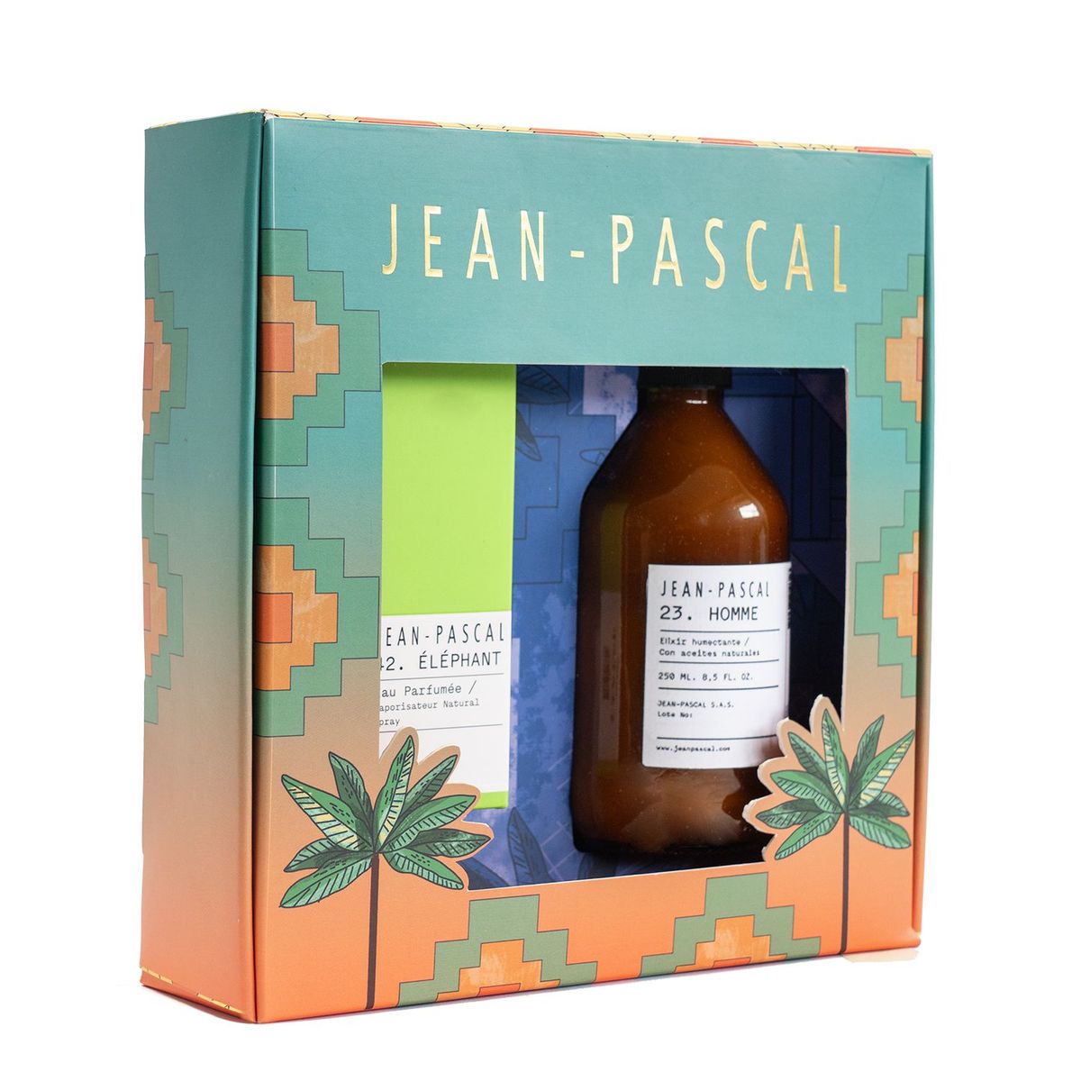 JEAN PASCAL - Set de Perfume Unisex Jean Pascal Incluye: Eau de parfum 42 Elephant 100 ml + Locion Corporal Humectante Jean Pascal 250ml 