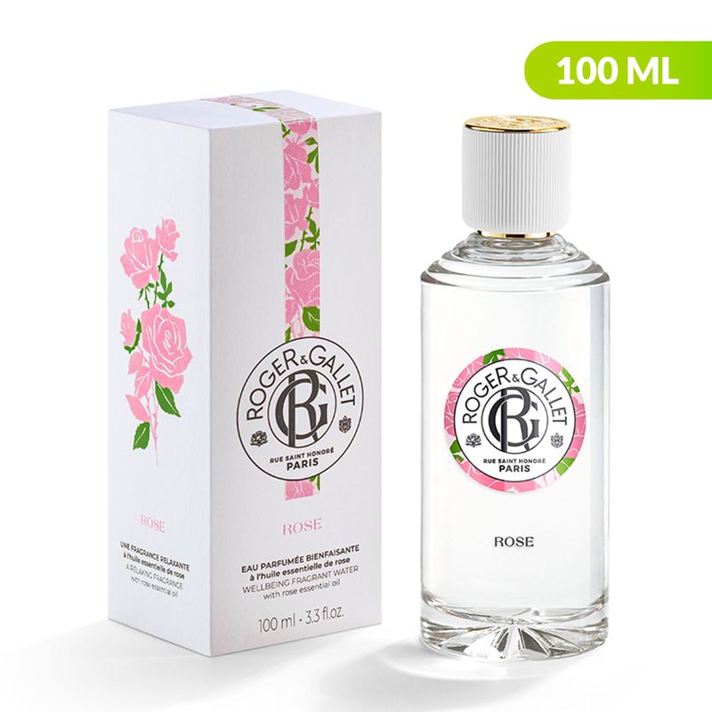 ROGER & GALLET - Perfume Unisex Roger&Gallet Rose Fragrant Water 100 ml EDC