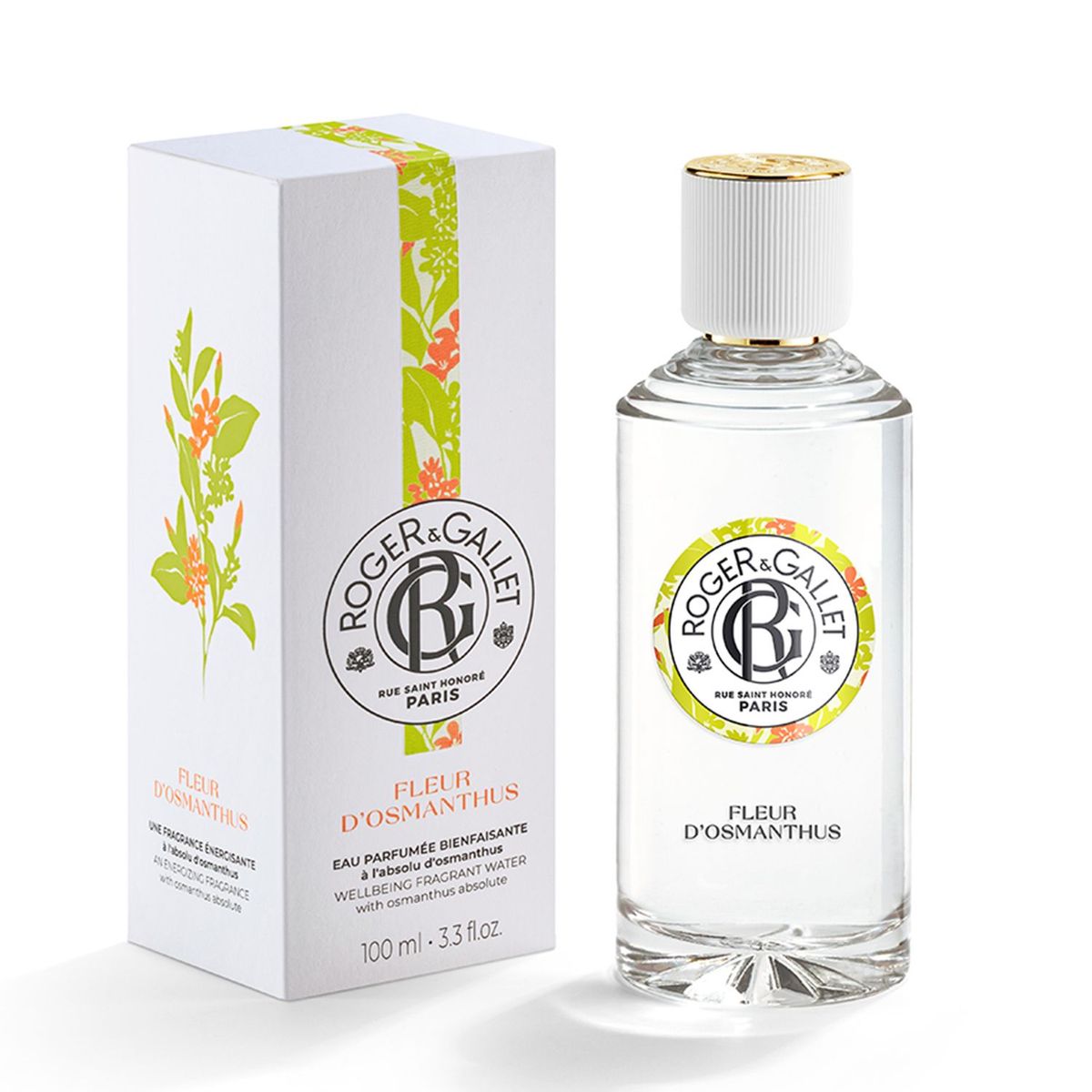 ROGER & GALLET - Perfume Unisex Roger&Gallet Osmanthus Fragrant Water 100 ml Eau de cologne 