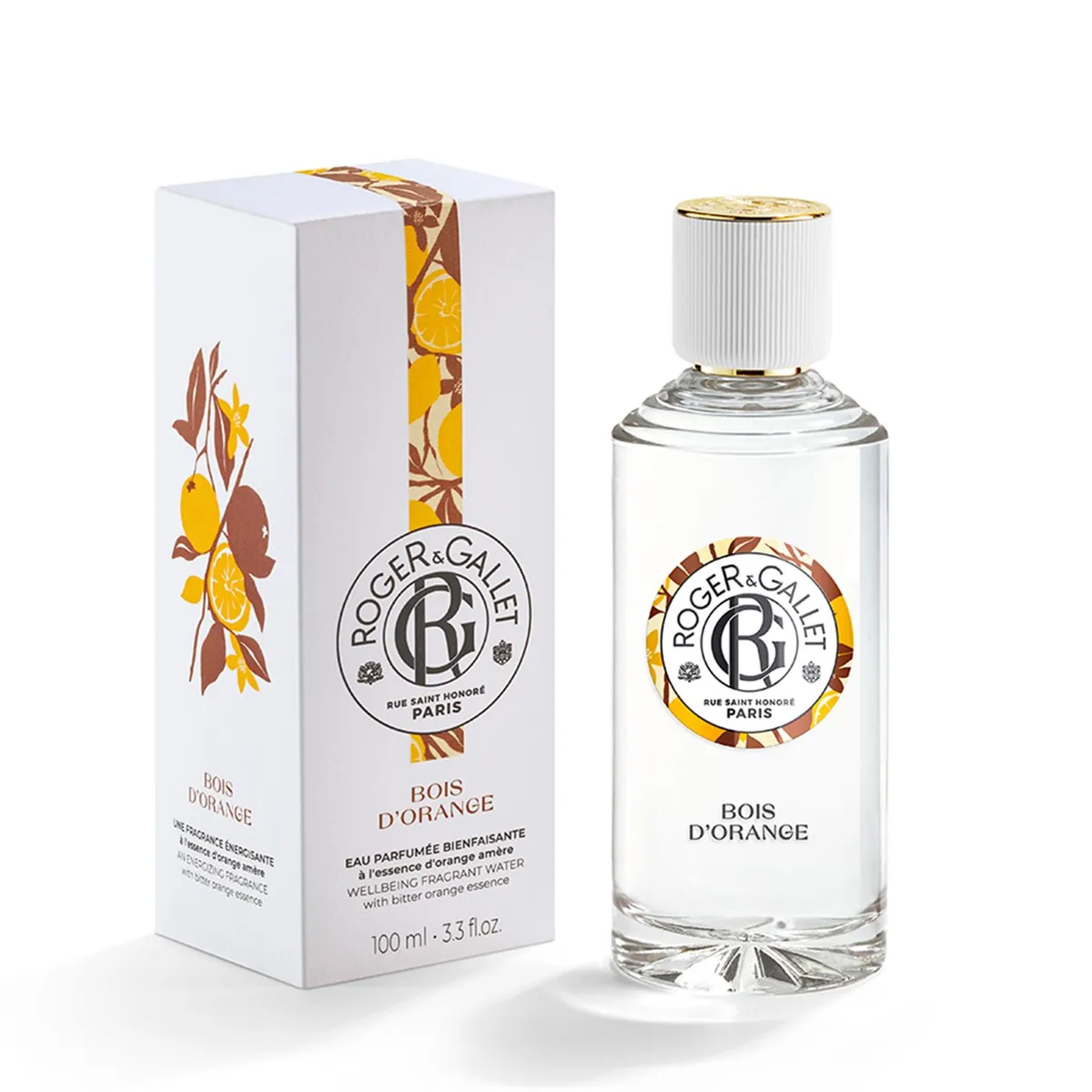 ROGER & GALLET - Perfume Unisex Roger&Gallet Bois Orange Fragrant Water 100 ml Eau de cologne 