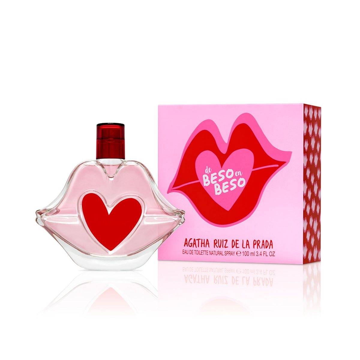 AGATHA RUIZ DE LA PRADA - Perfume Ágatha Ruiz la Prada Mujer Beso En Beso Eau de toilette 100 ml 