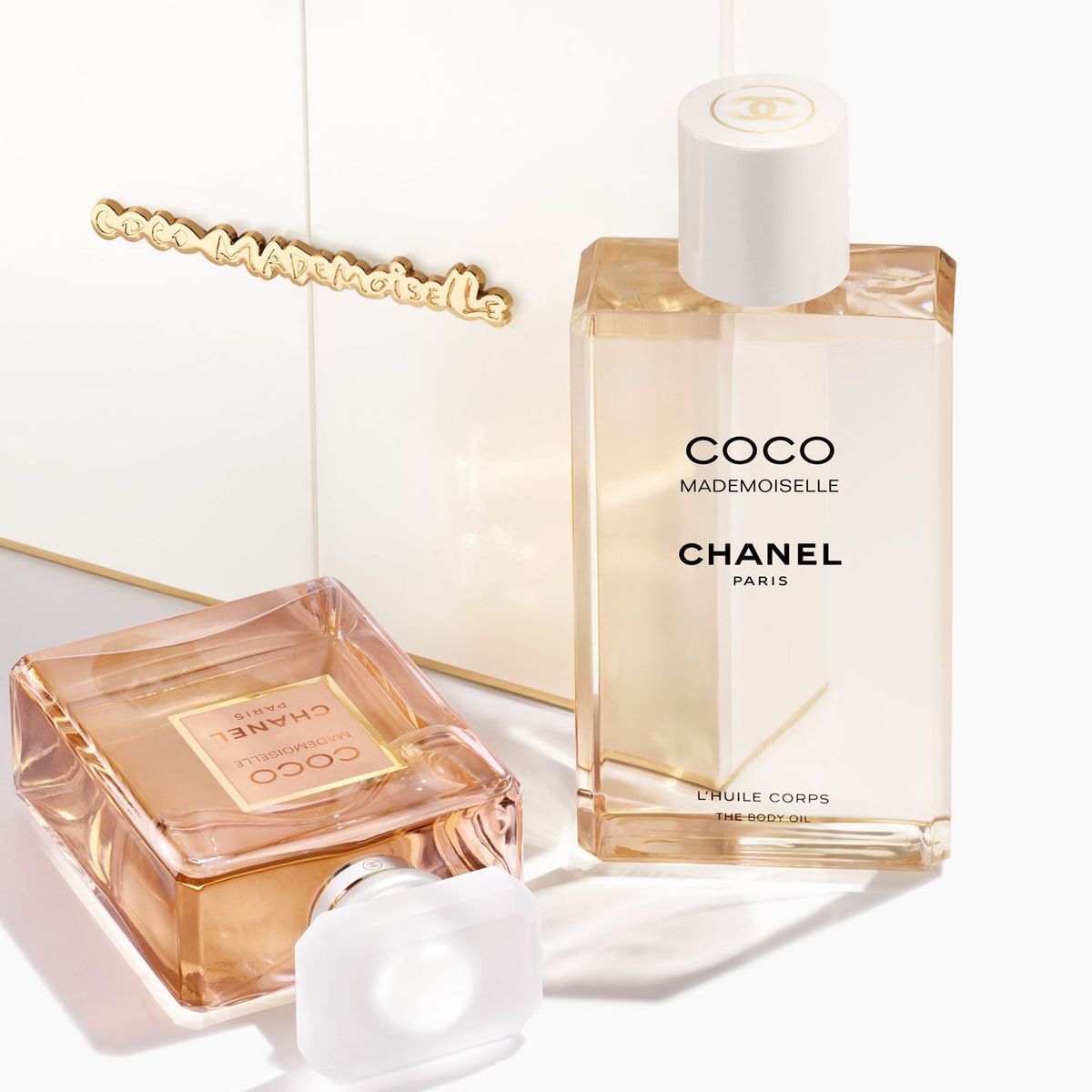 CHANEL - Set De Perfume Mujer Chanel Incluye: Coco Mademoiselle EDP 100 ml Y L'Huile Corps 200 ml