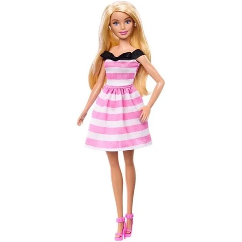 BARBIE - Muñeca Barbie: Fashionista Edición especial aniversario 65