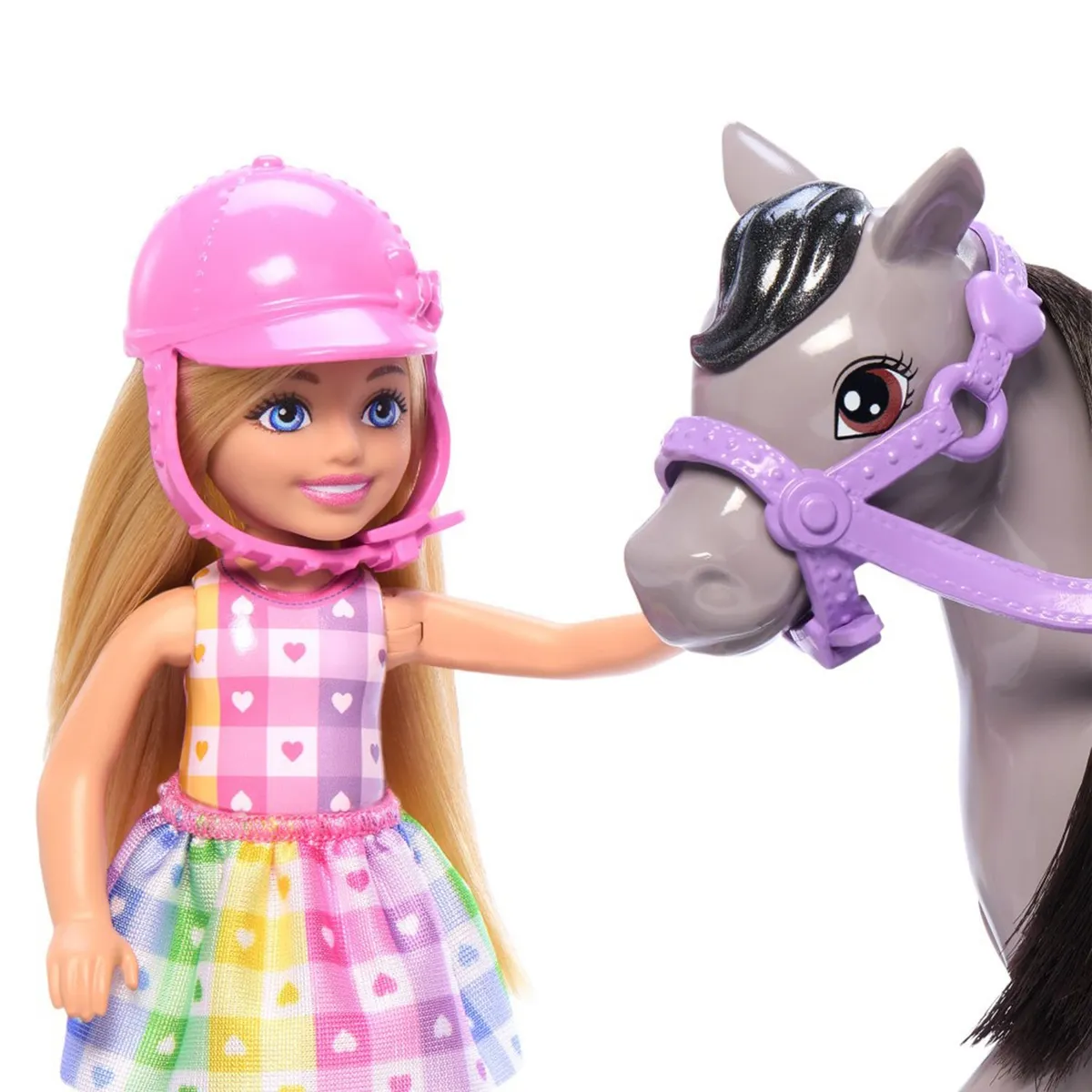 BARBIE - Muñeca Barbie: Chelsea a caballo