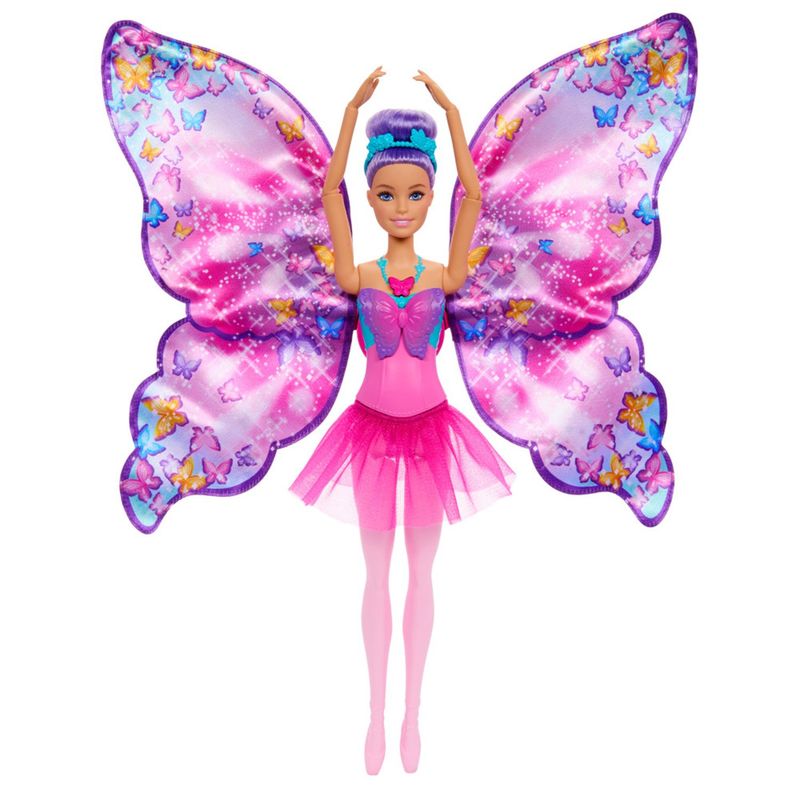 BARBIE - Barbie Bailarina Mágica Con Falda Tutú Y Y Diadema.