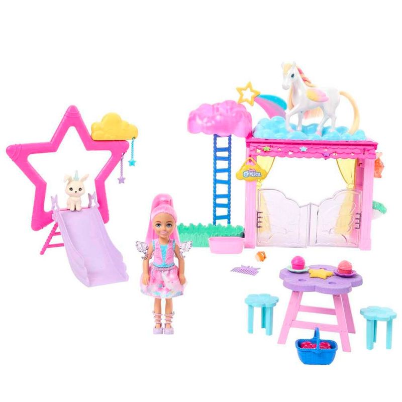 BARBIE - Barbie Pegaso Conejo Unicornio Establo