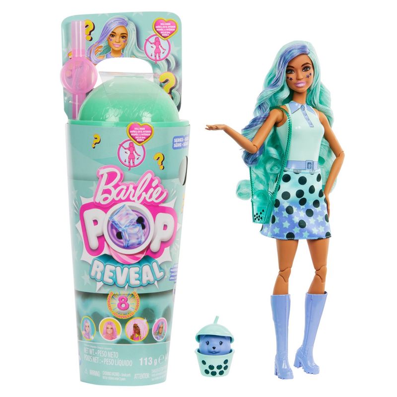BARBIE - Muñeca Barbie: Pop Reveal Boba tea. Producto aleatorio