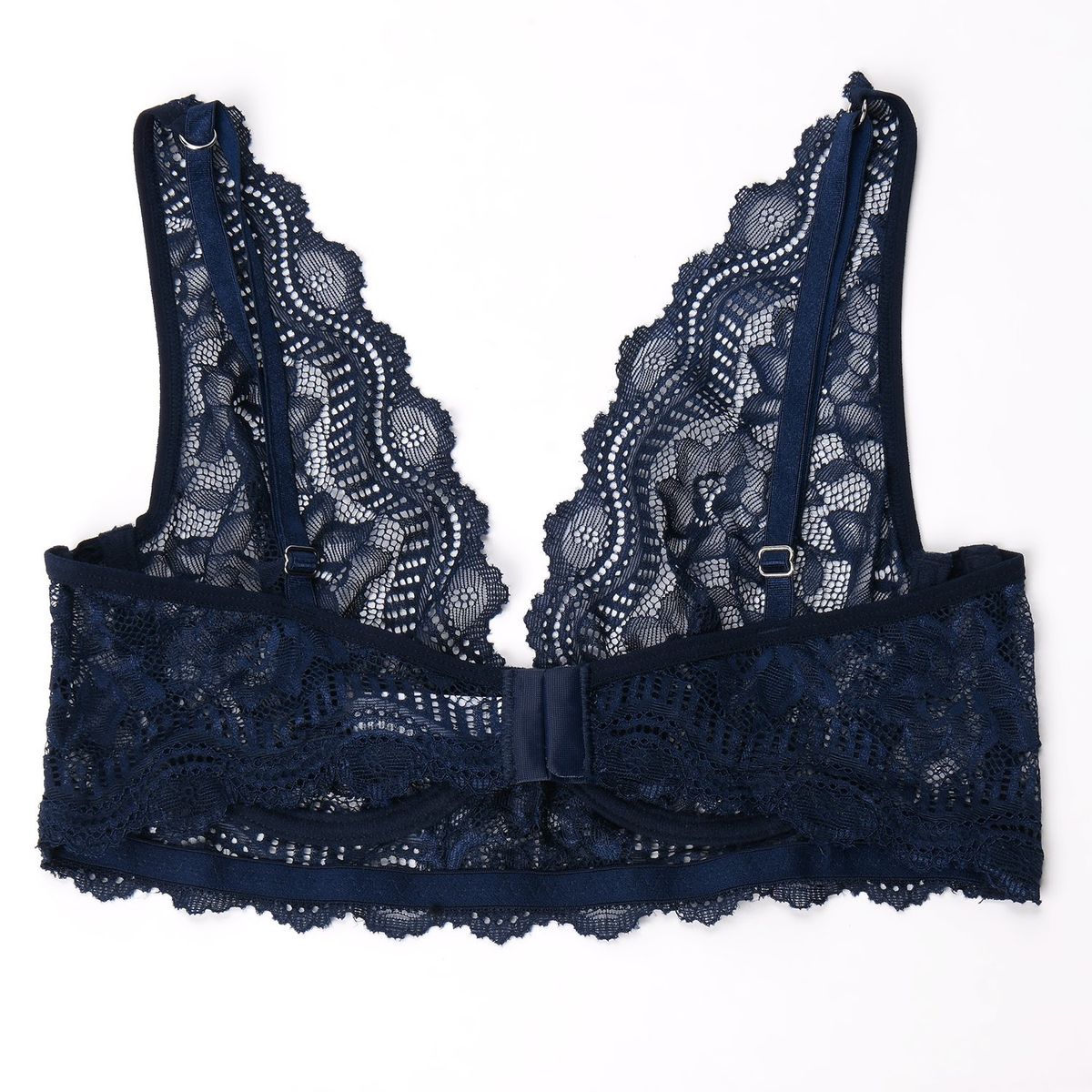 UNIVERSITY CLUB - Bralette Encaje sin copa con varilla University Club