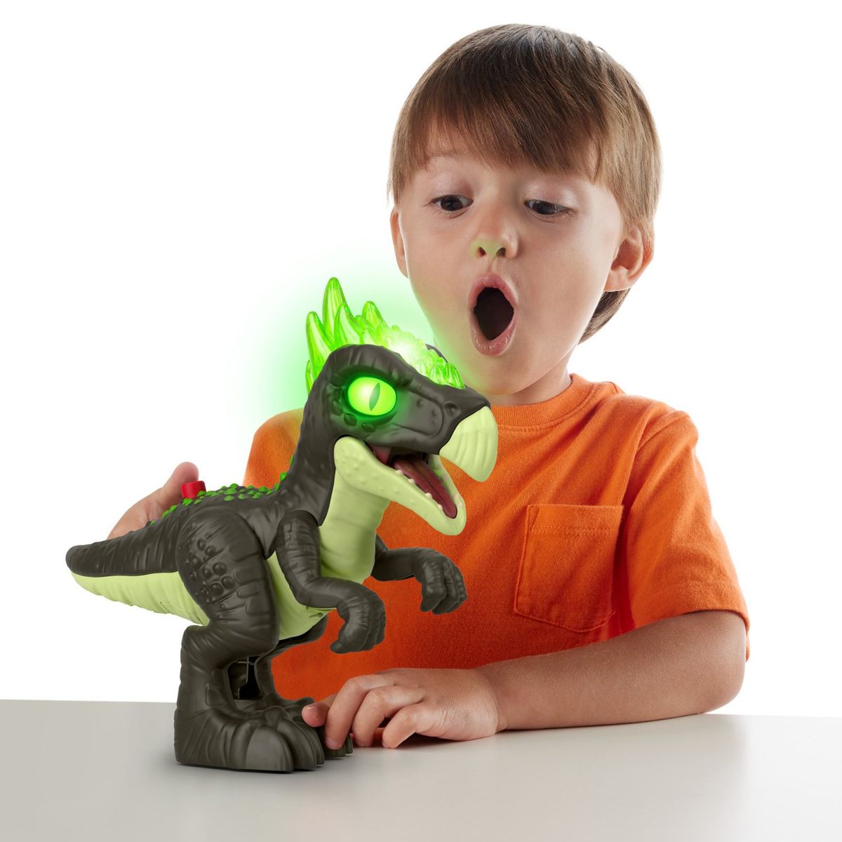 IMAGINEXT - Imaginext Jurassic World Dinosaurio de Juguete Dracorex XL Deluxe para niños de 3 años en adelante