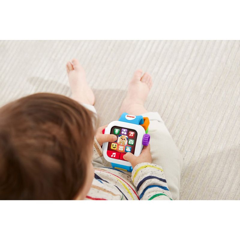 FISHER PRICE - FISHER-PRICE Mi Primer Smartwatch Ríe y Aprende Juguete para Bebé