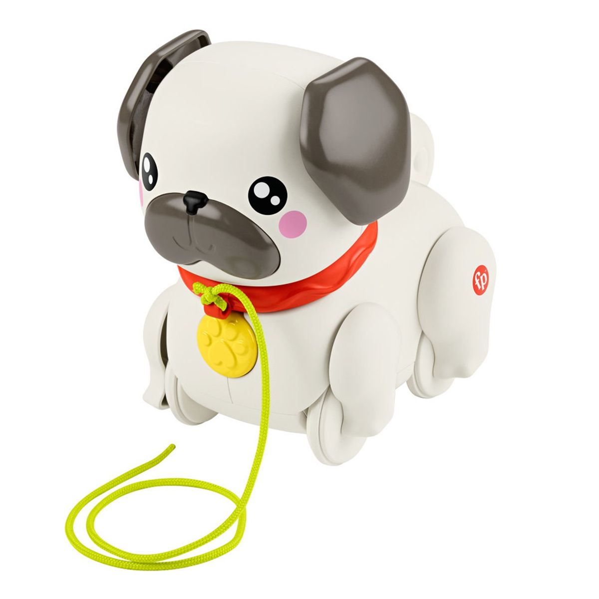 FISHER PRICE - Fisher-Price Juguete para Bebés Pug Pasea Conmigo para niños de 1 año en adelante