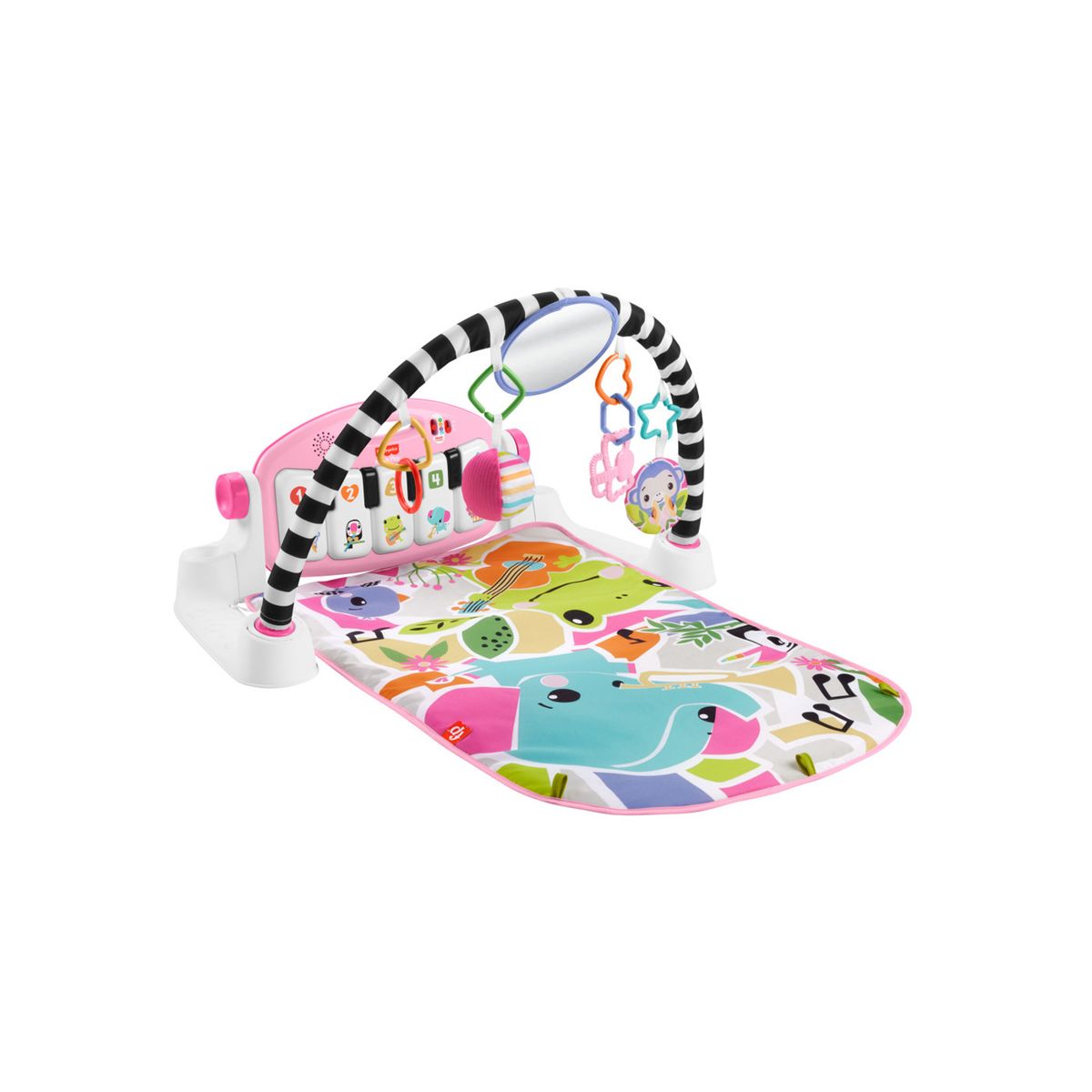FISHER PRICE - Juguete para bebé Fisher-Price: Gimnasio Piano Pataditas Rosa 