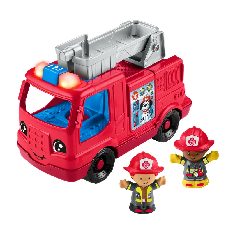 LITTLE PEOPLE - Juego Fisher Price: Little People Camión de bombero