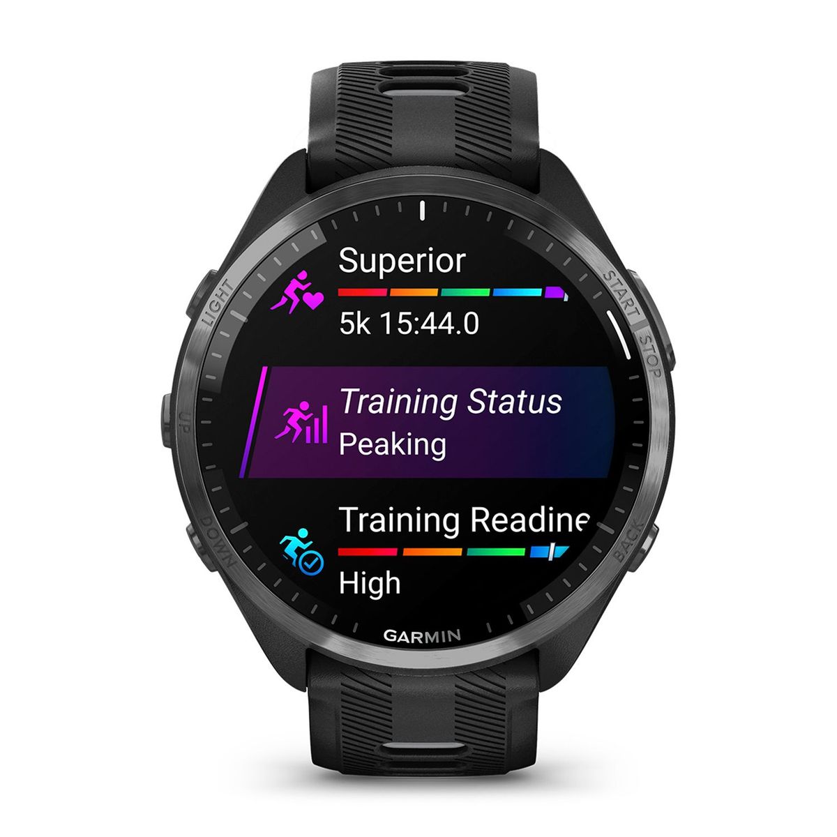 GARMIN - Smartwatch Garmin Forerunner 965 Negro 35mm/1.4 pulgadas