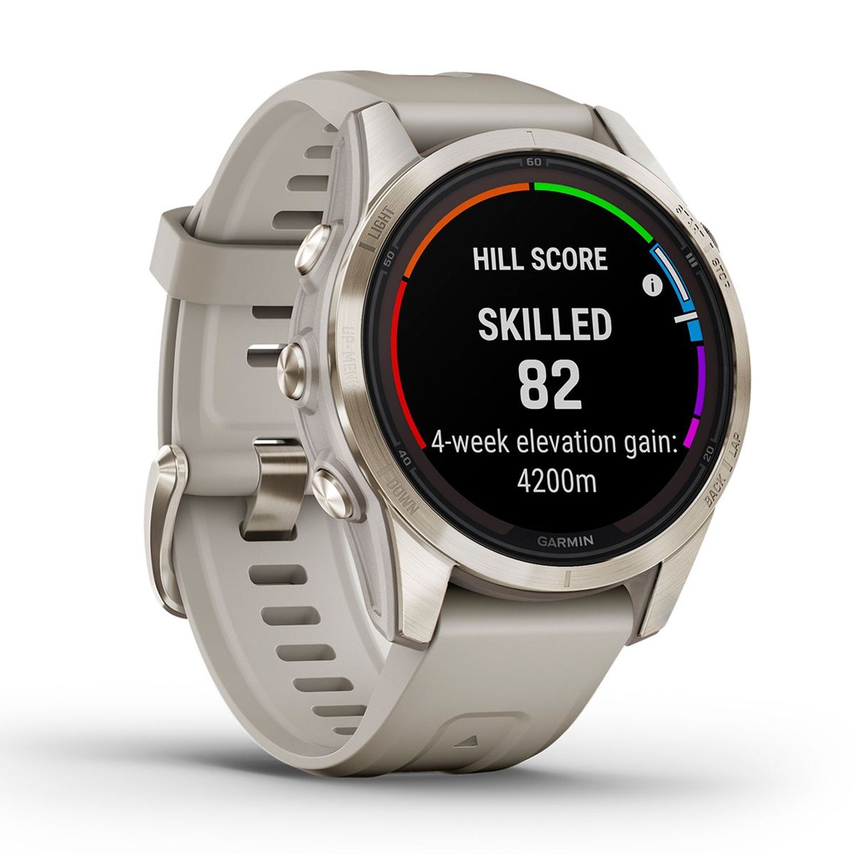 GARMIN - Reloj Inteligente Garmin Mujer FENIX 7S PRO SAP SOL SOFT GOLD