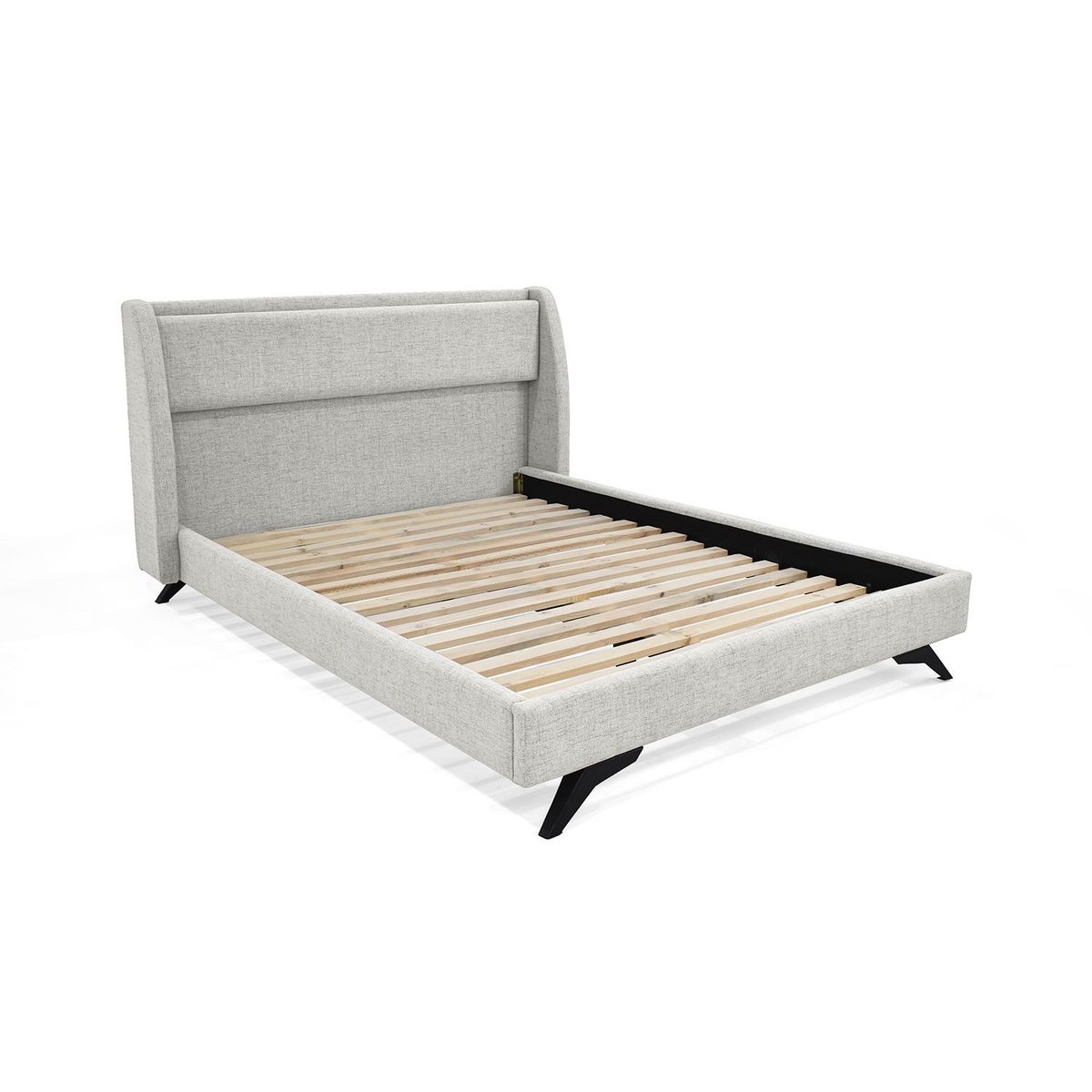 MICA - Cama para Colchón Doble Suecia 162 x 202 cm + Cabecero Mica