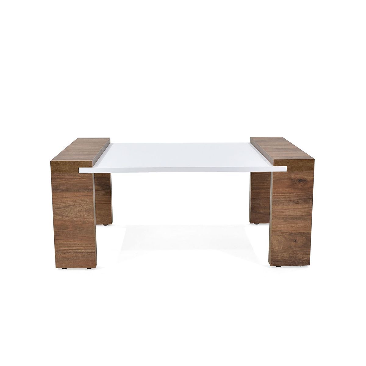 MICA - Mesa de Centro Moderna Forma Rectangular en Aglomerado MDP 33.5 x 76 x 50 cm Mica 