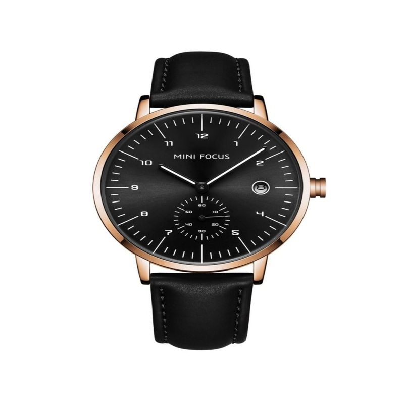  - Reloj Mini Focus  Para Hombre MFa482001  - Reloj Análogo Cuero Negro