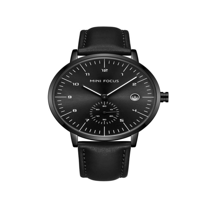  - Reloj Mini Focus  Para Hombre MFa480101  - Reloj Análogo Cuero Negro