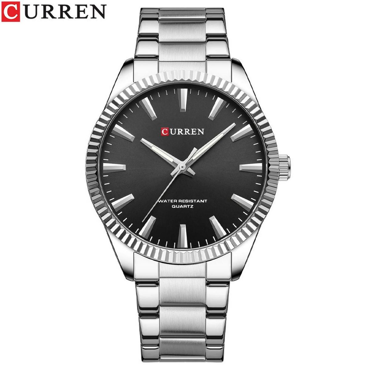CURREN - Reloj Curren Para Hombre KRE842501  - Reloj Análogo Acero inoxidable Plateado