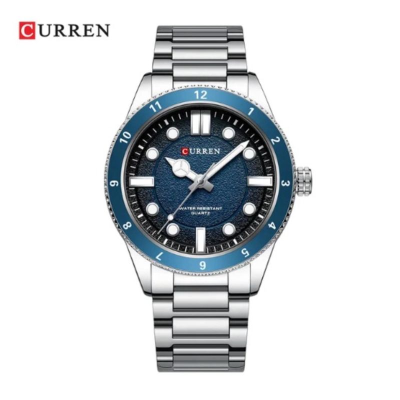 CURREN - Reloj Curren Hombre 8450 . Reloj Acero Inoxidable Plateado