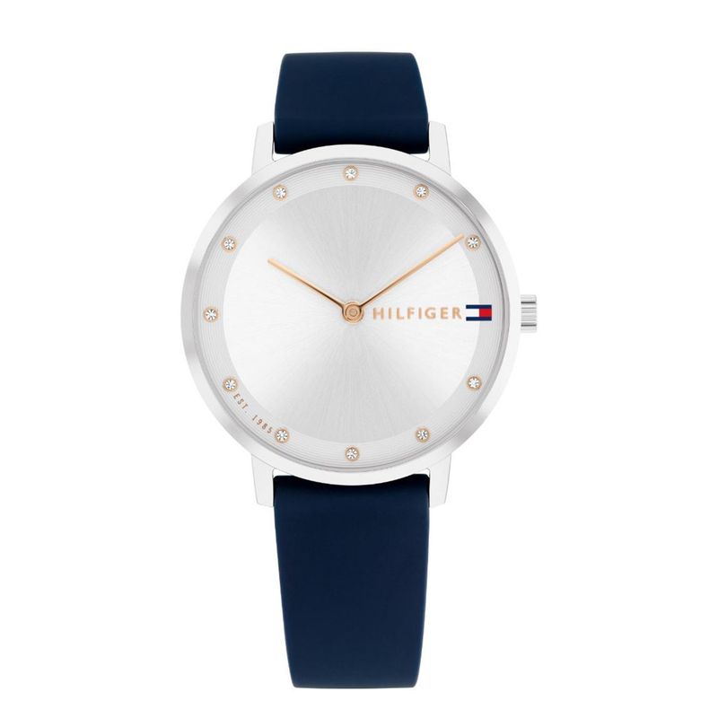 TOMMY HILFIGER - Reloj Tommy Hilfiger Para Mujer 1782732  - Reloj Análogo Silicona Azul