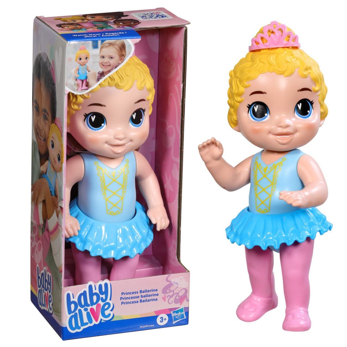 BABY ALIVE - Muñeca Baby Alive Princesa Bailarina Cabello Rubio