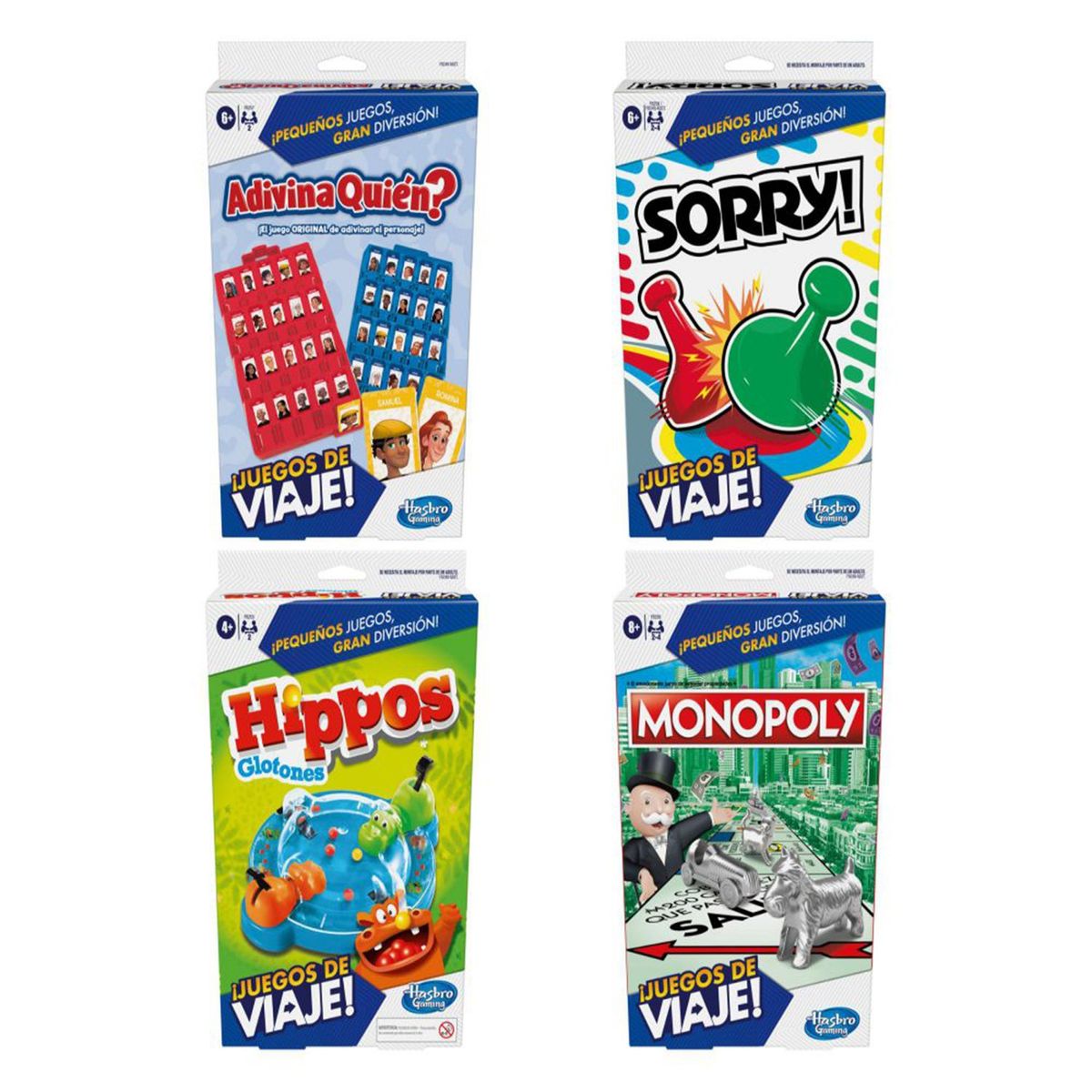 HASBRO - EC-Hasbro Gaming De Viajes Surtido