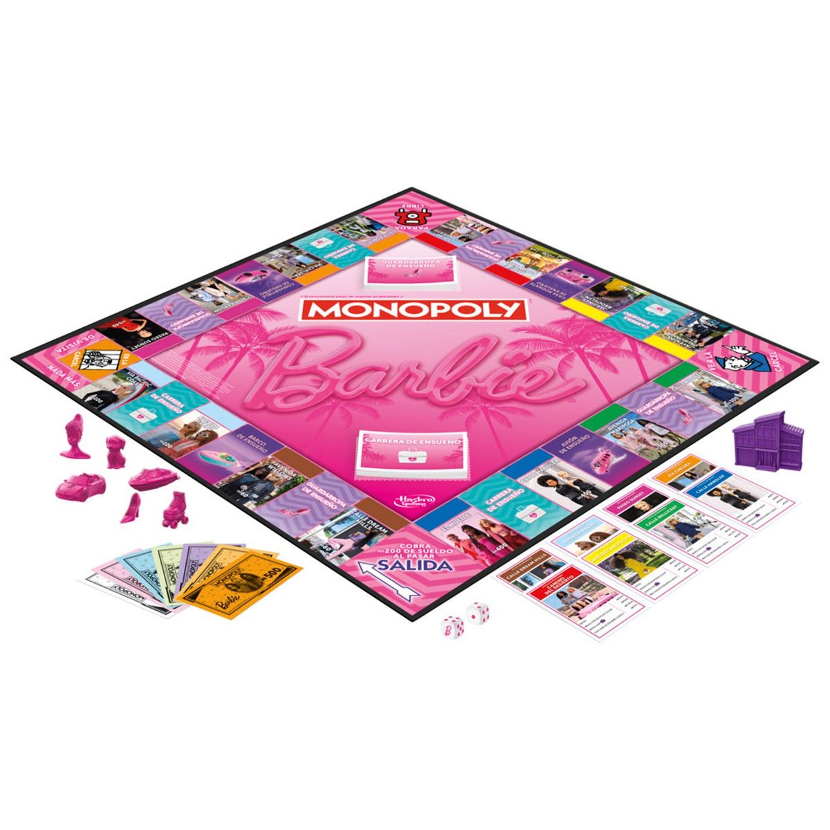 HASBRO - Juego de mesa Monopoly Barbie