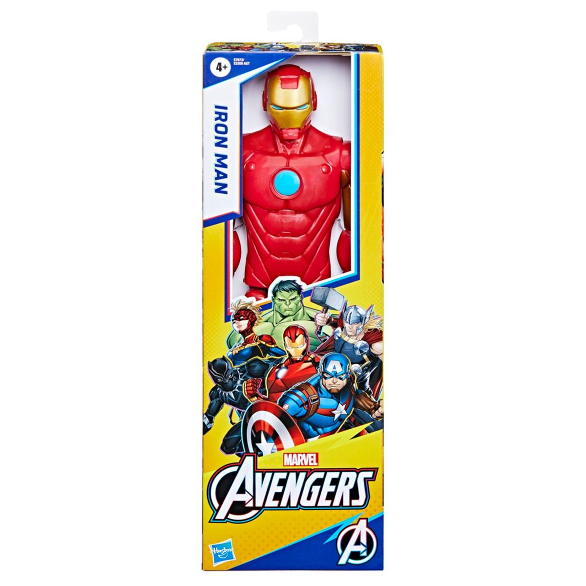 MARVEL - Figura de Acción Marvel Avengers Titan Hero Series Iron Man 