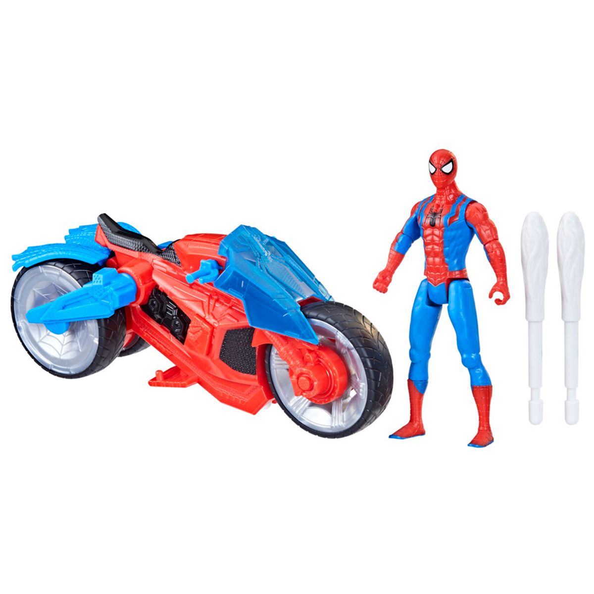 MARVEL - Figura de Acción Spidey y sus amigos: Marvel Moto Arácnida Spiderman