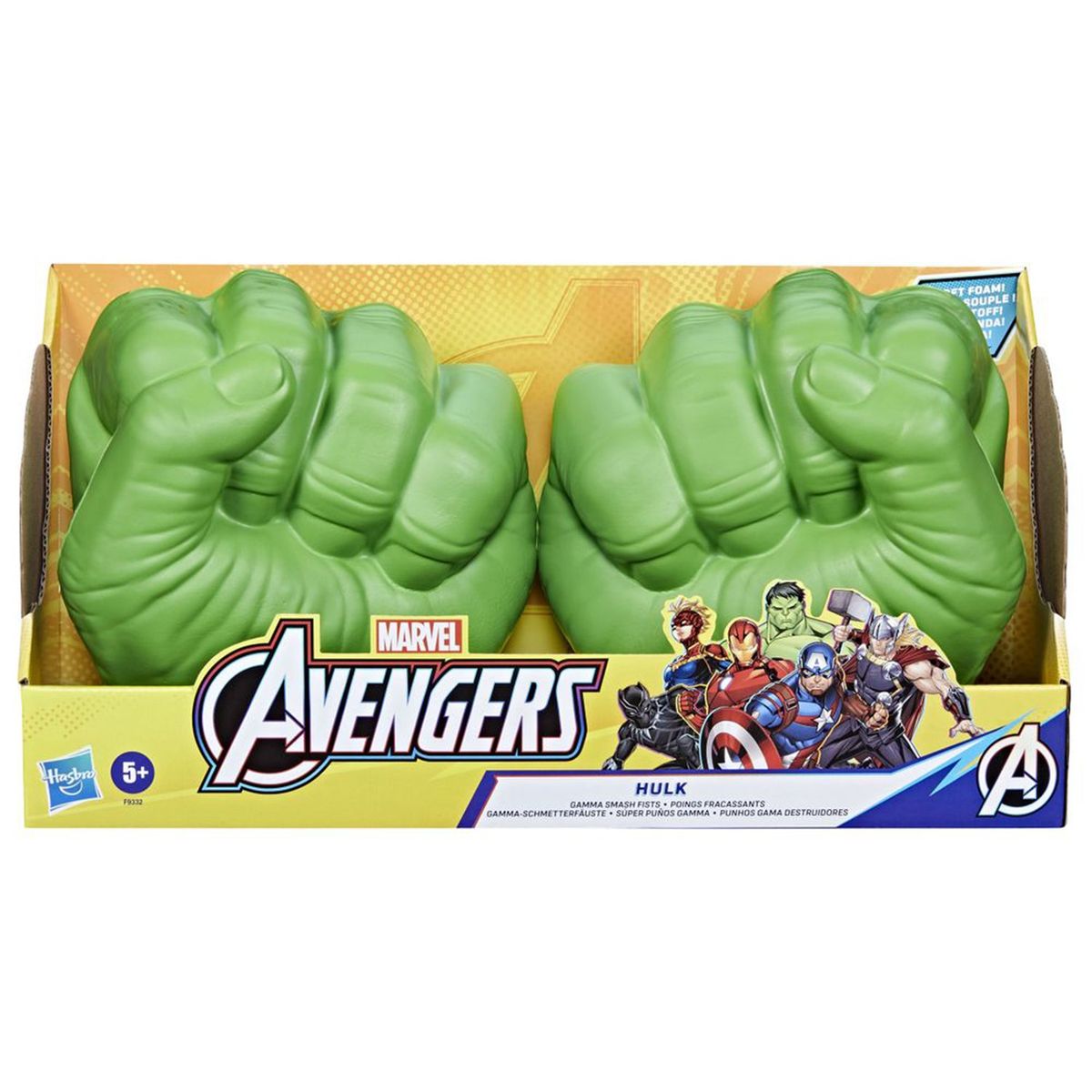 MARVEL - Guante Marvel Avengers Super Puños Gamma Hulk