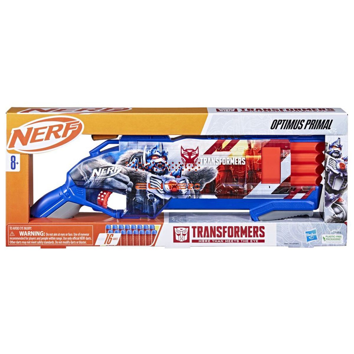 NERF - Lanzador Nerf Transformers Optimus Primal 