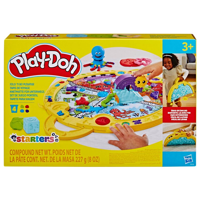 PLAY DOH - Set de Masa Moldeable Play-Doh: Starters Juego Portátil